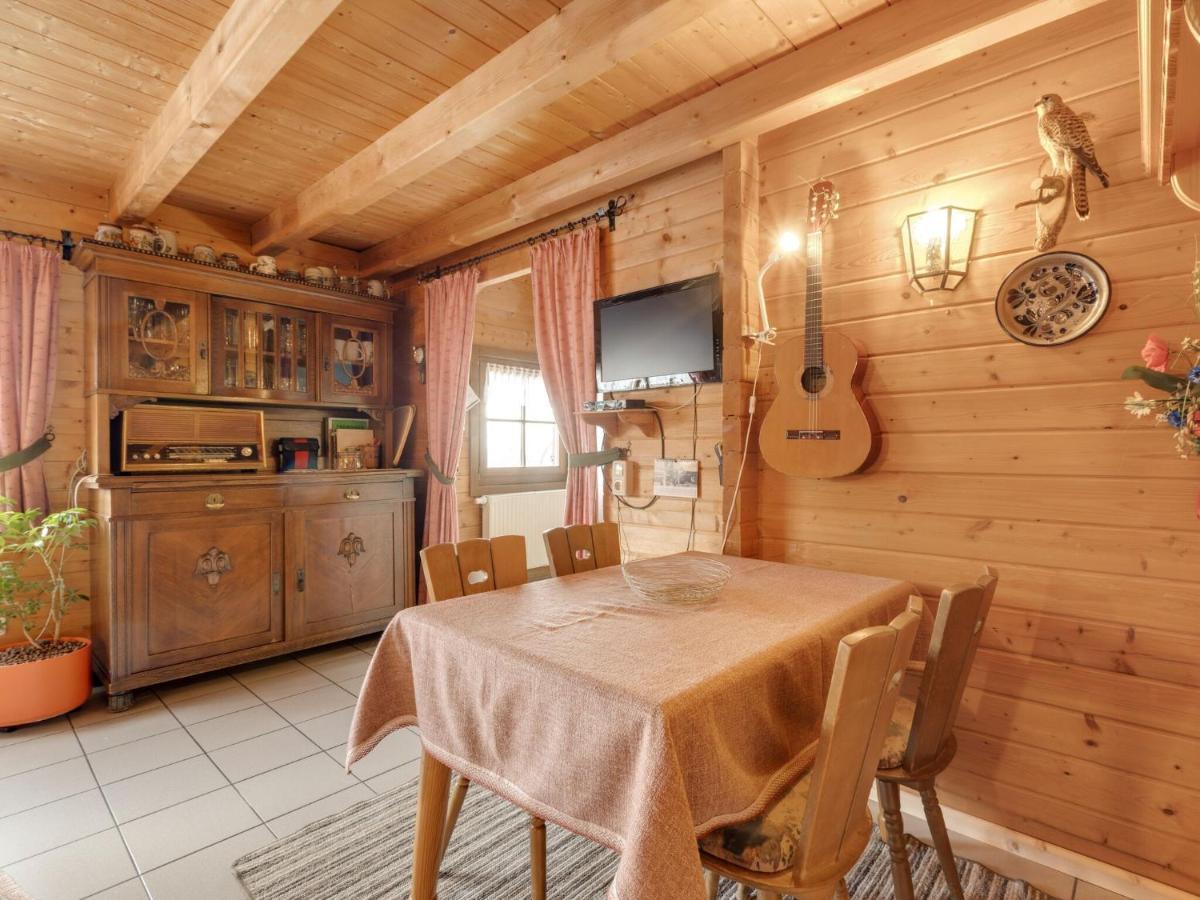 Chalet In Hinterrod Thuringia With Sauna Eisfeld Eksteriør billede