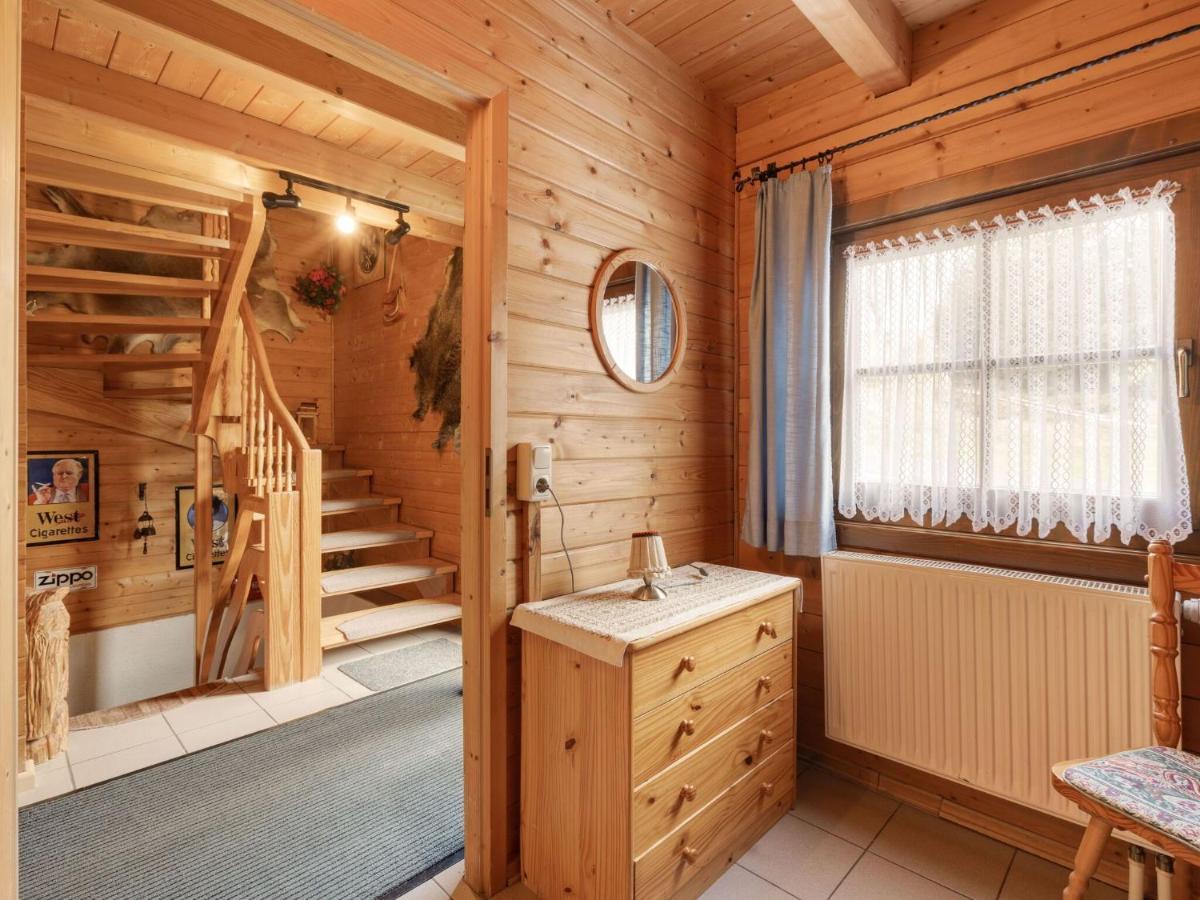 Chalet In Hinterrod Thuringia With Sauna Eisfeld Eksteriør billede