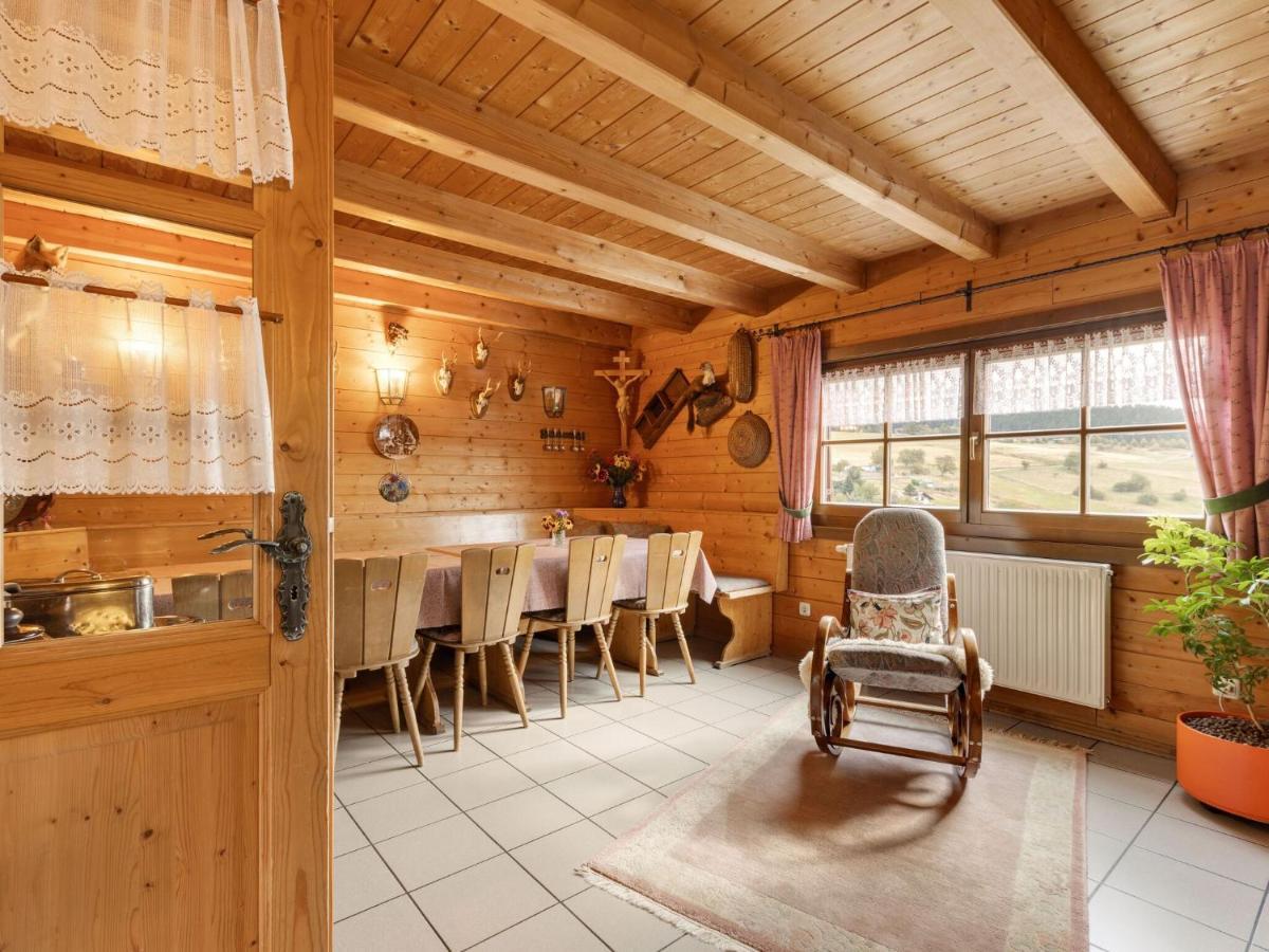 Chalet In Hinterrod Thuringia With Sauna Eisfeld Eksteriør billede