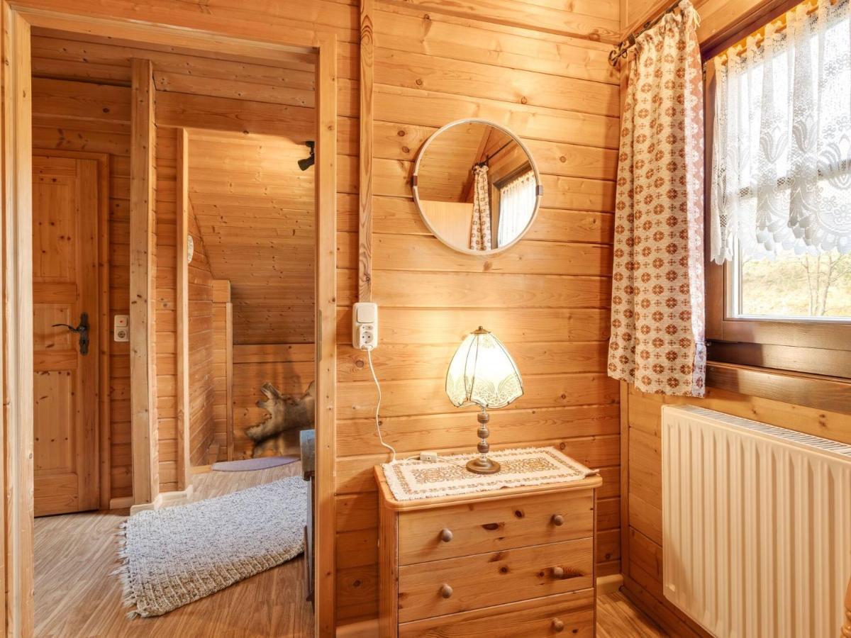 Chalet In Hinterrod Thuringia With Sauna Eisfeld Eksteriør billede